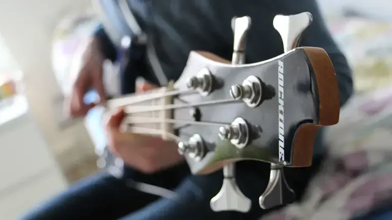 Bass Guitar Tuning pegs