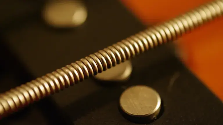 Bass Guitar Close-up