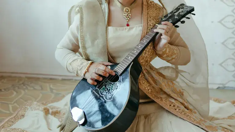 Mandolin up close