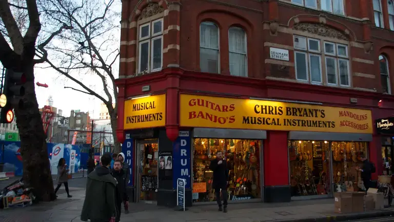 Denmark Street in London