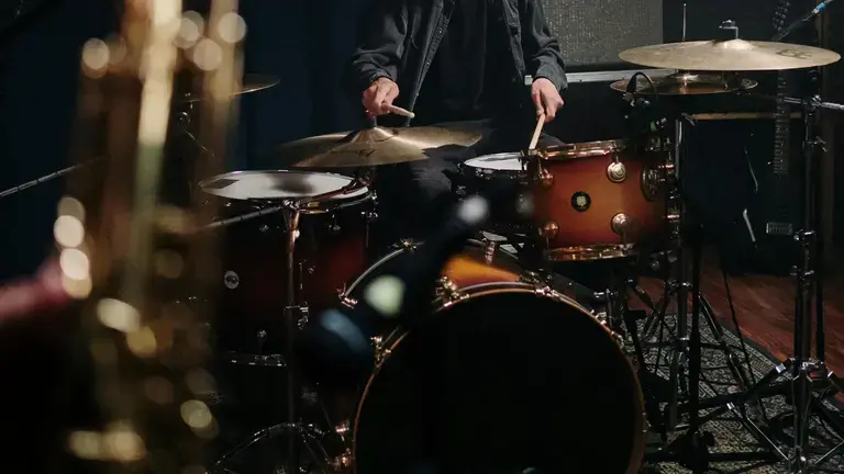 Drum Set Close-up