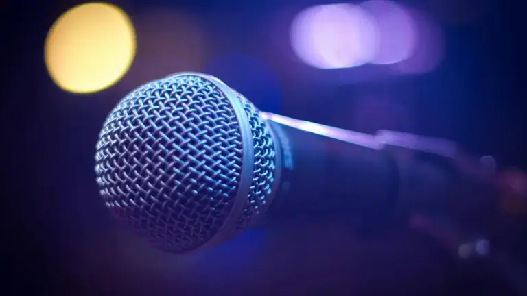 Dynamic mic close-up