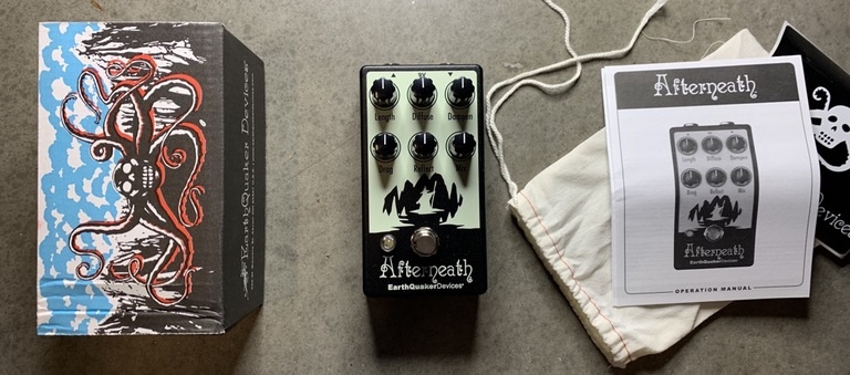 Earthquaker devices afterneath v2 unboxing