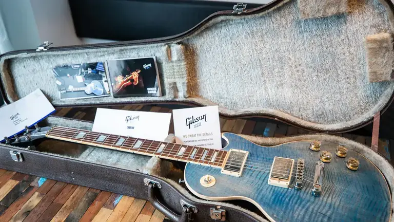 A guitar in a case
