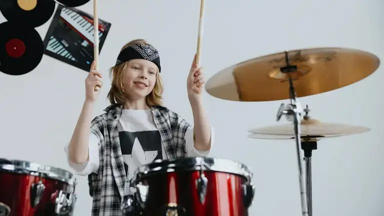 Child Drummer