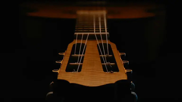 Nylon Guitar closeup