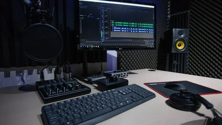 Podcast setup