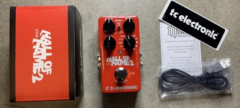 TC electronic hall of fame 2 unboxing