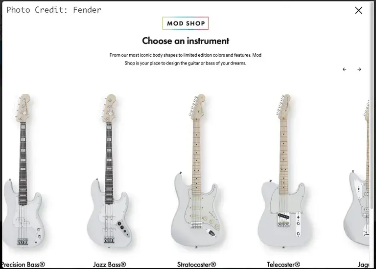 Fender Mod Shop