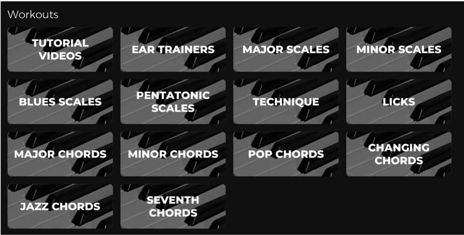 Yousician Workouts Screenshot