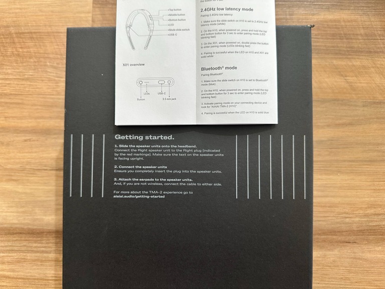 AIAIAI TMA-2 Studio Wireless+ quick start
