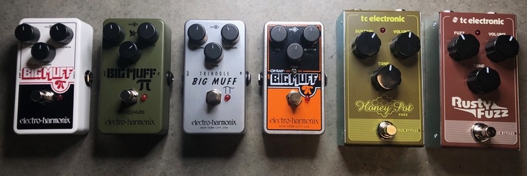 6 fuzz pedals under $100