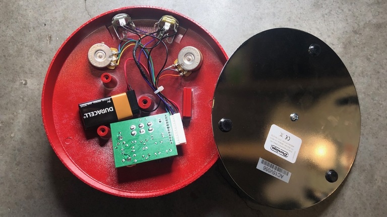 Dunlop JDF2 Fuzz Face interior