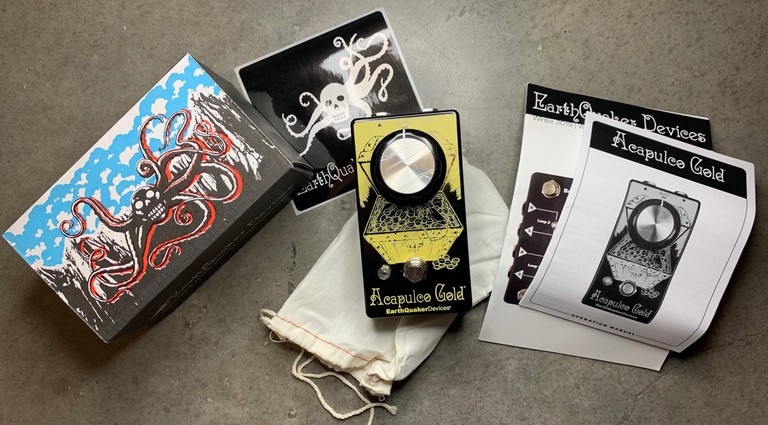 Earthquaker devices acapulco gold distortion pedal