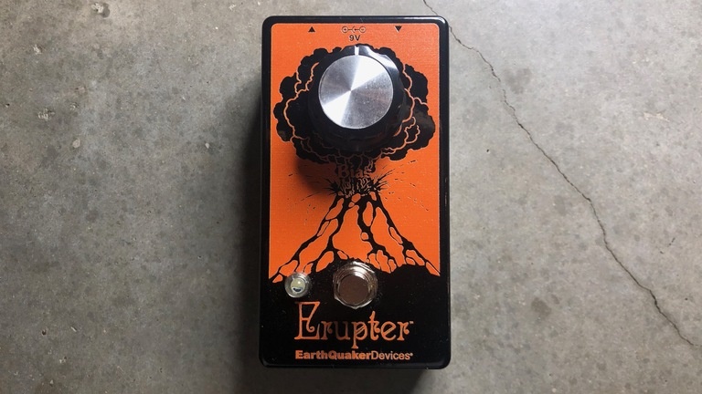 EarthQuaker Devices Erupter fuzz pedal