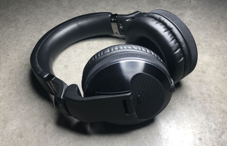 Closeup photo of the Pioneer HDJ-X10 headphones