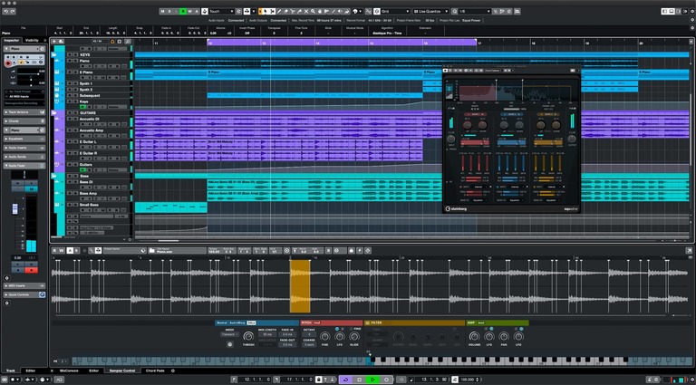 Steinberg Cubase 11 screenshot