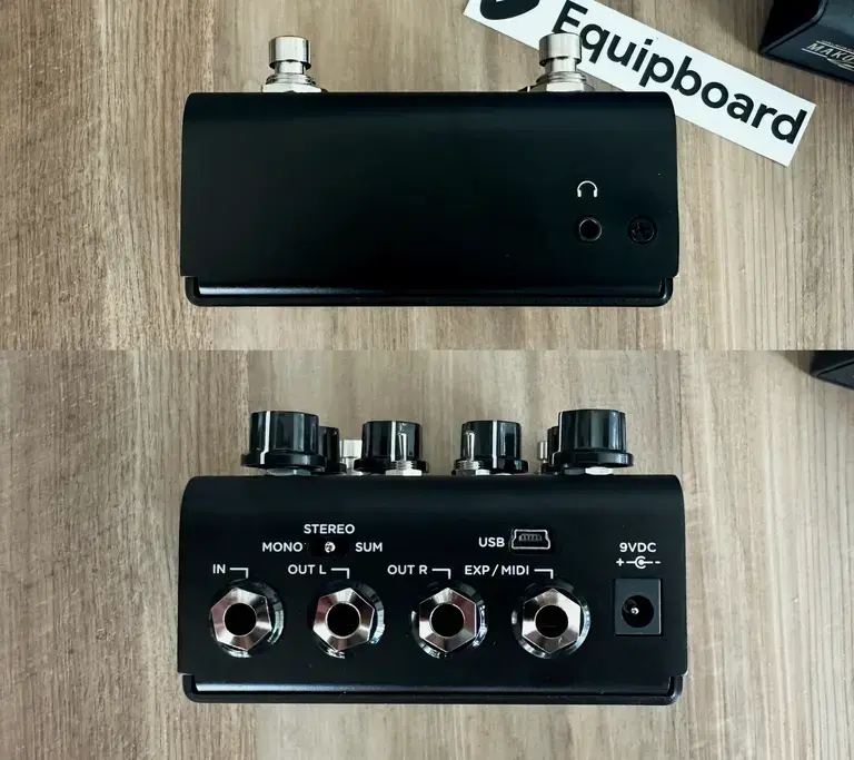 Strymon Iridium back and front I/O