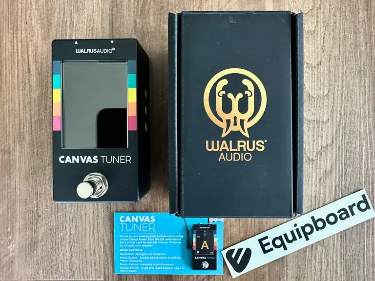Walrus Canvas Tuner unboxing