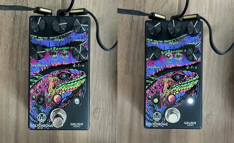 Walrus Polychrome Flanger settings