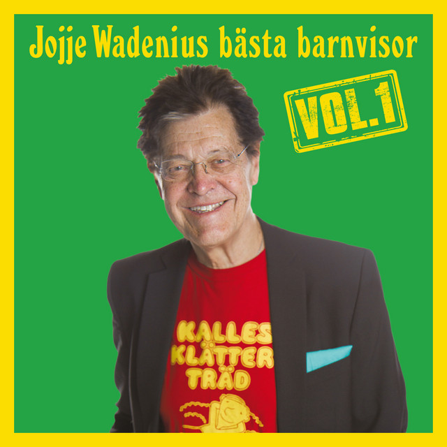 Jojje Wadenius Bästa Barnvisor, Vol. 1 (Nyinspelad) album cover
