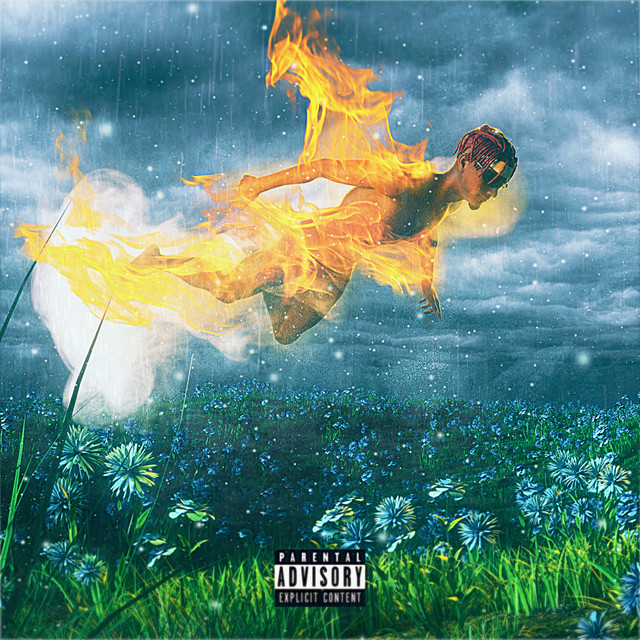ps… it burned in the rain album cover