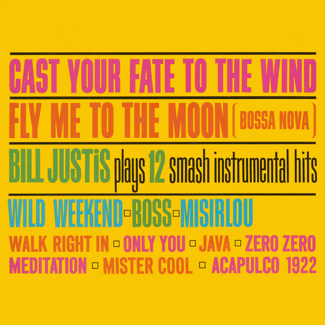 Bill Justis Plays 12 Smash Instrumental Hits album cover