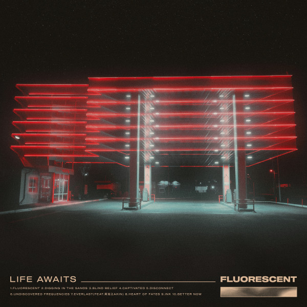Fluorescent album cover