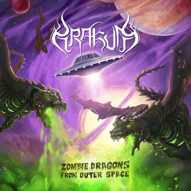 Zombie Dragons from Outer Space album cover