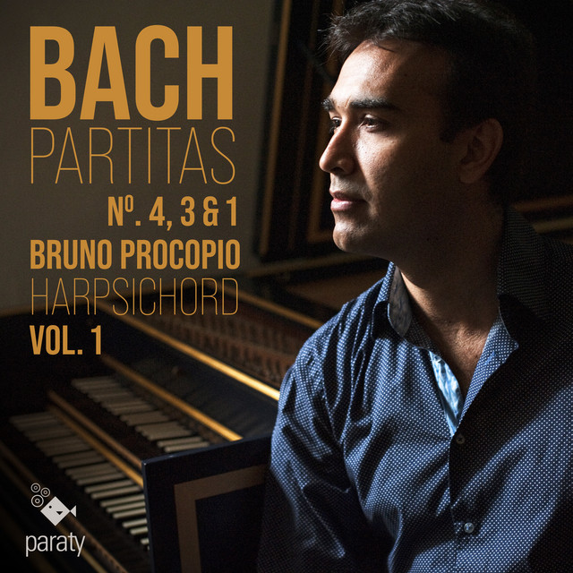 Bach: Partitas pour clavecin No. 4, 3 & 1, Vol. 1 album cover