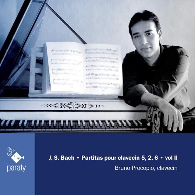 Bach: Partitas pour clavecin 5, 2, 6, Vol. II album cover