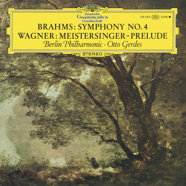 Brahms: Symphony No. 4; Wagner: Die Meistersinger von Nürnberg: Prelude to Act I album cover