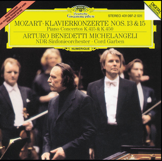 Mozart: Piano Concertos No.13 KV 415 & No.15 KV 450 album cover