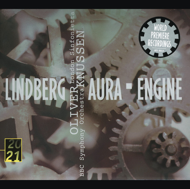 Lindberg: Aura; Engine album cover