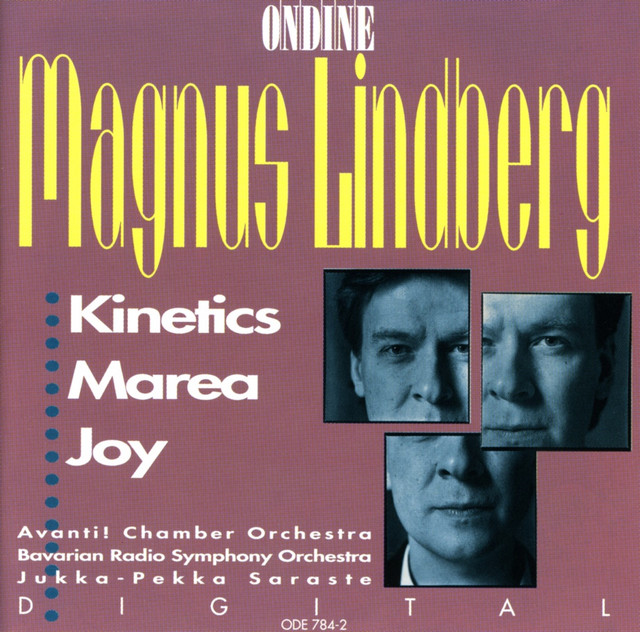 Lindberg: Kinetics - Marea - Joy album cover