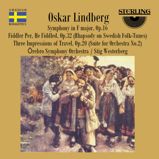 Lindberg: Symphony in F Major, Op. 16 album cover