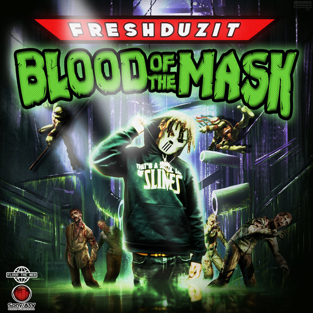 BLOOD OF THE MASK album cover