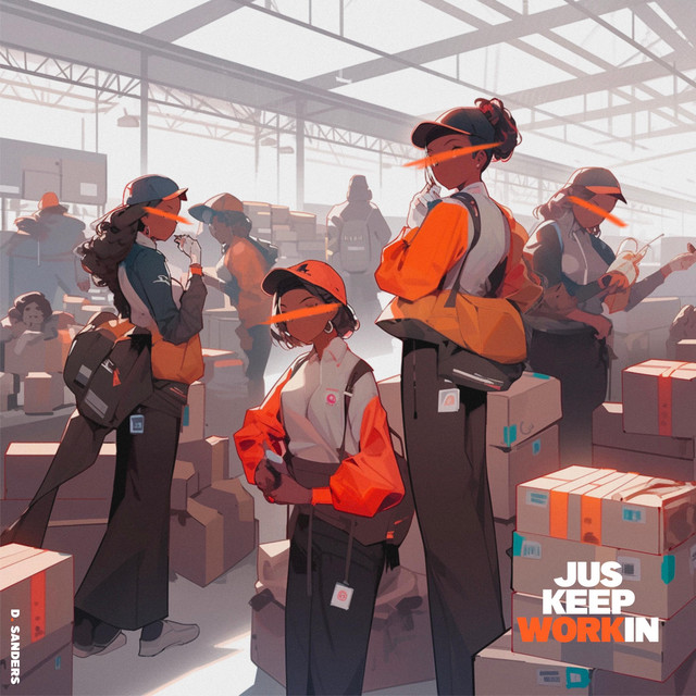 juskeepworkin album cover