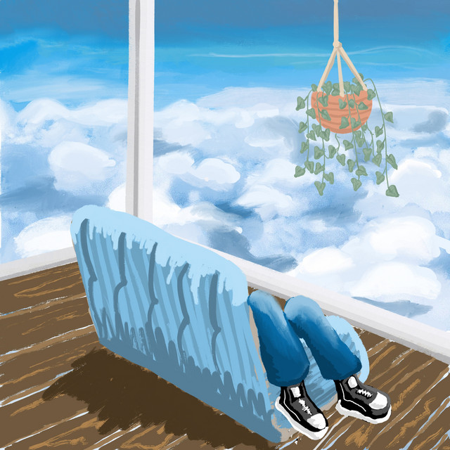 window painting album cover
