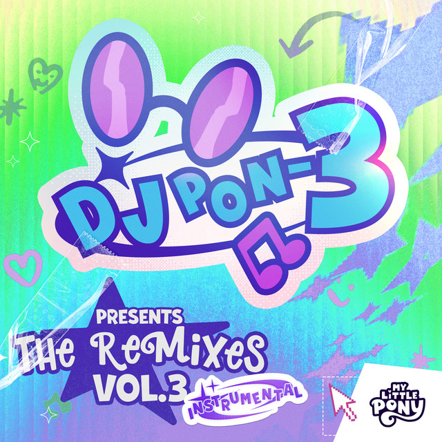DJ Pon-3 Presents: The Remixes Vol.3 (Instrumentals) album cover