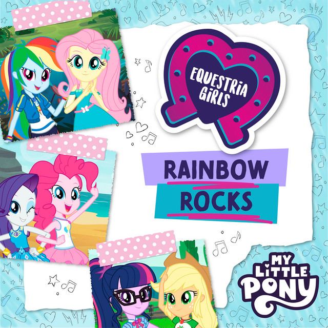 Equestria Girls: Rainbow Rocks (Latin American Spanish) album cover