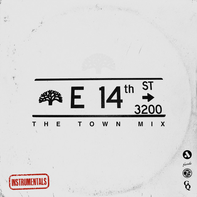 E 14th: The Town Mix Instrumentals album cover