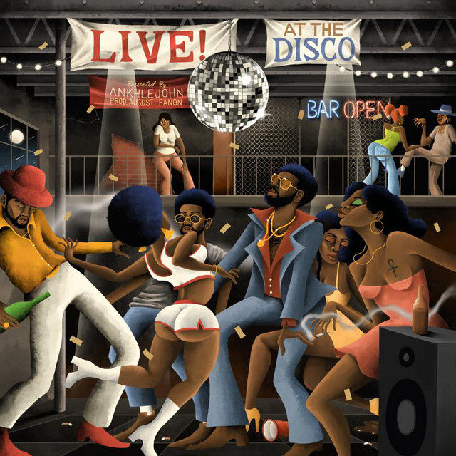 LIVE! At the Disco album cover
