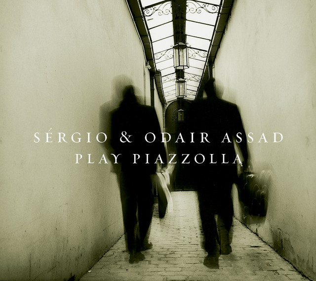 Sergio and Odair Assad Play Piazzolla album cover