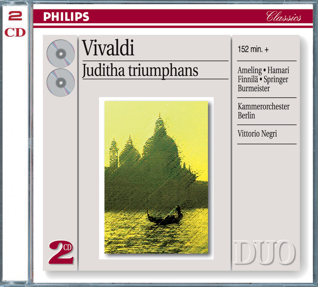 Vivaldi: Juditha Triumphans album cover