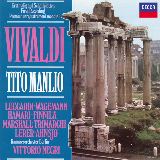 Vivaldi: Tito Manlio album cover