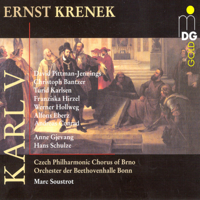 Krenek: Karl V album cover