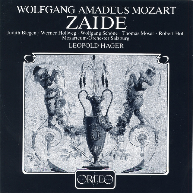 Mozart: Zaide, K. 344 album cover