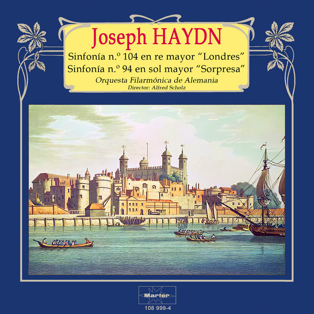 Haydn: Sinfonía No. 104, H. 1 "London" - Sinfonía No. 94, H. 1 "Surprise" album cover