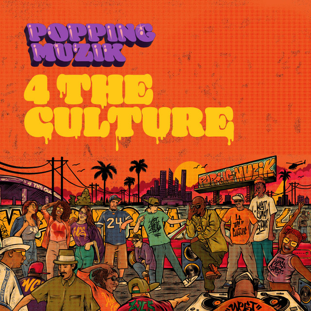Popping Muzik 4 The Culture album cover